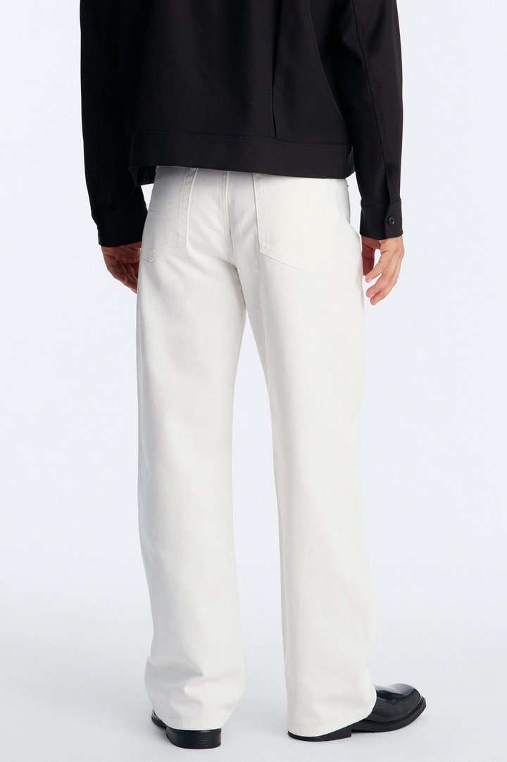 The Staple Baggy Jean - White