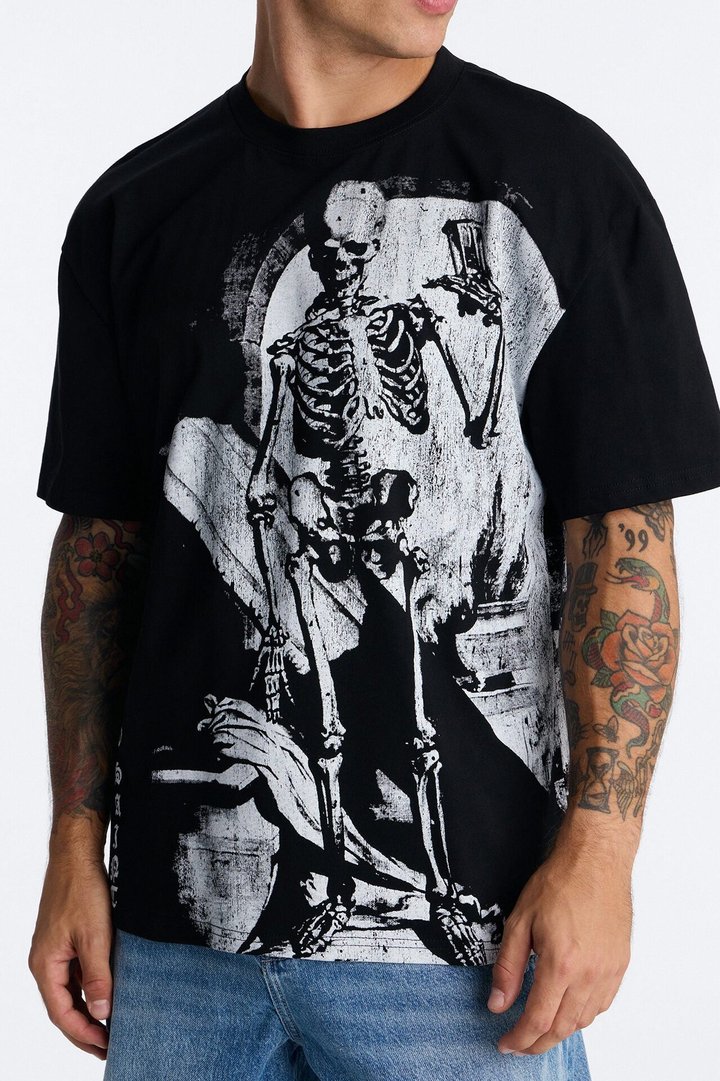Dead Saint Oversized Short Sleeve Tee - Black