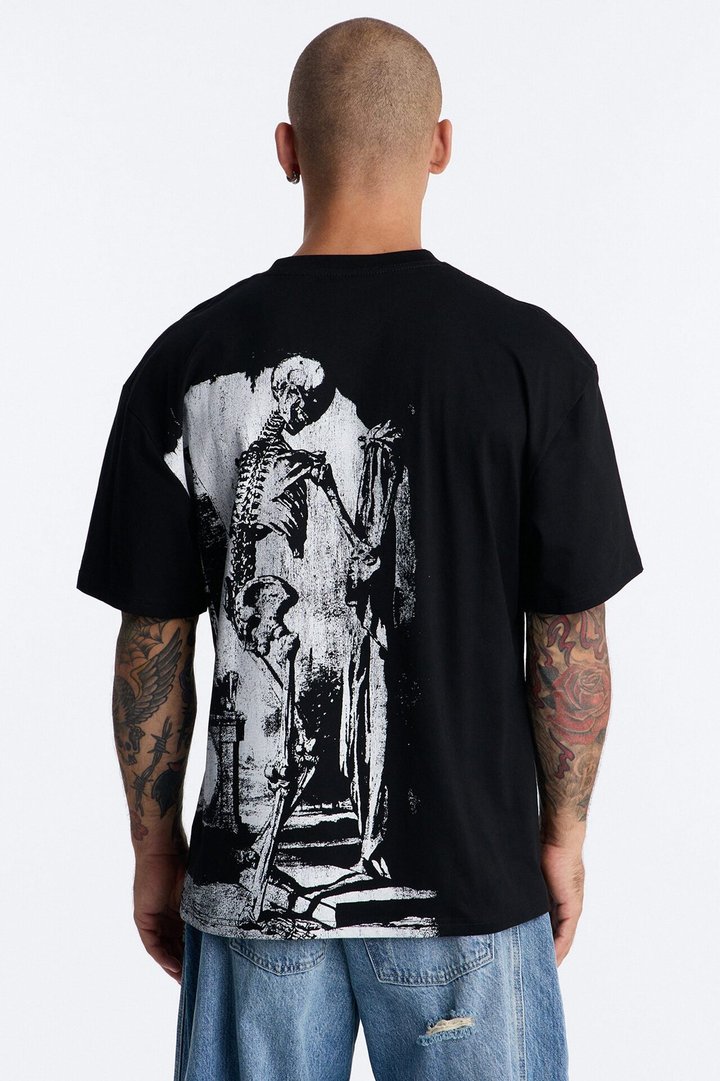 Dead Saint Oversized Short Sleeve Tee - Black