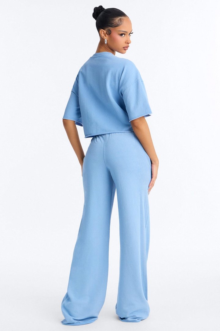 Strollin' Around Pant Set - Light Blue