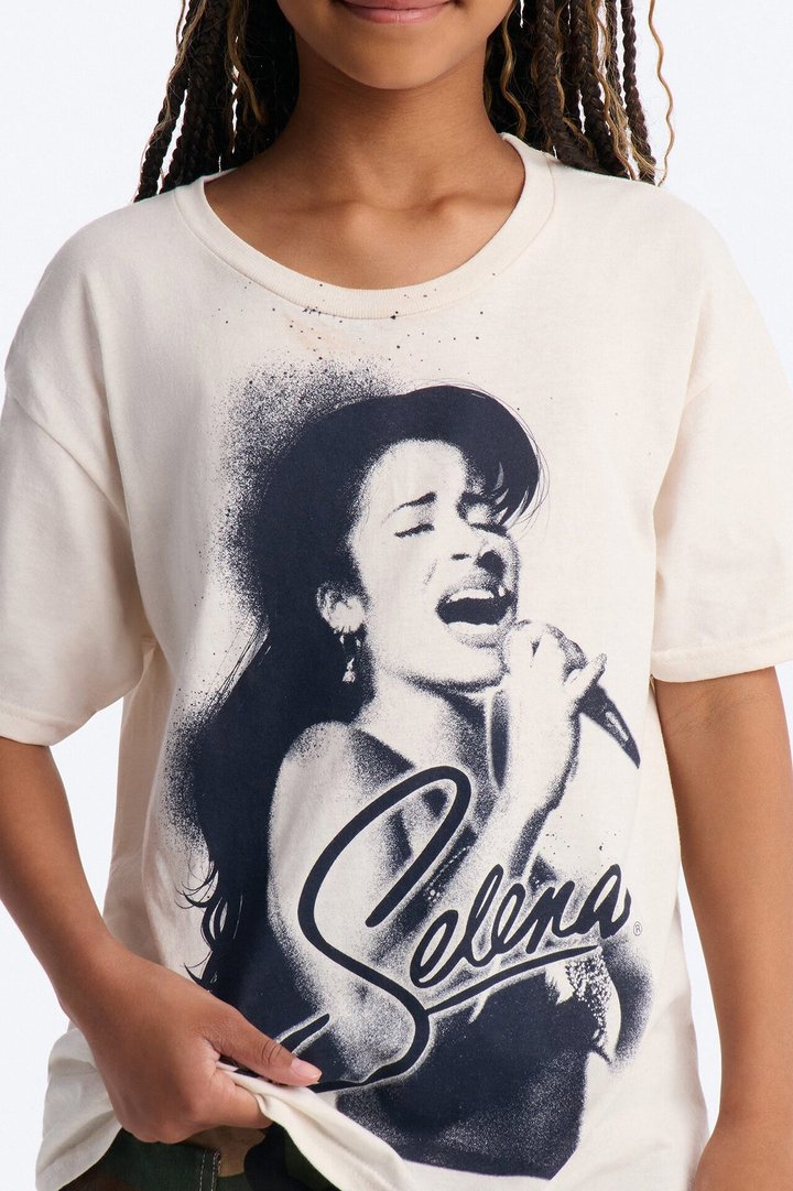 Mini Selena Short Sleeve Tee - Sand