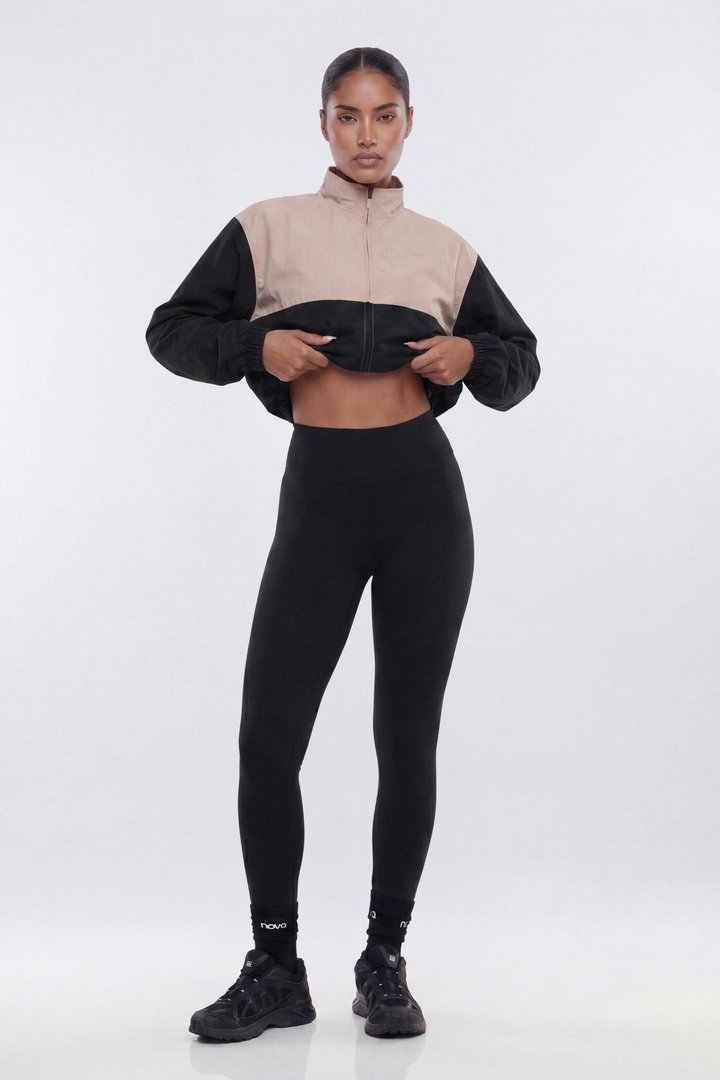 CloudForm™ 25″ Mid Rise Legging - Black