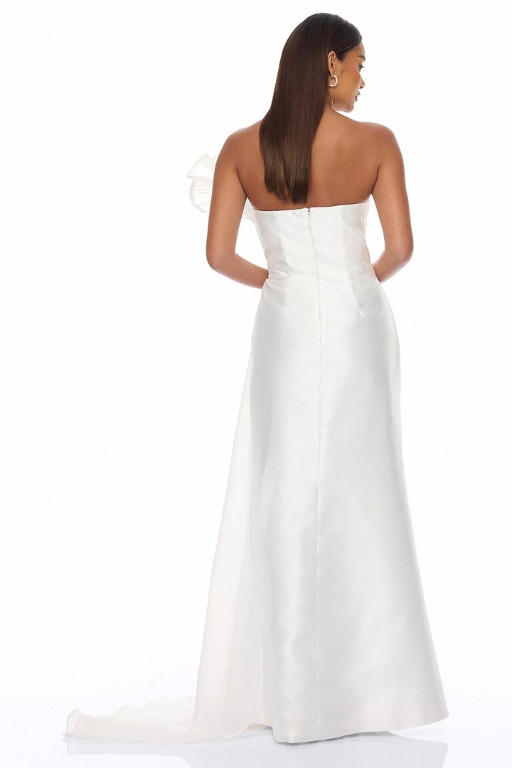 Meant To Be Satin Gown - White