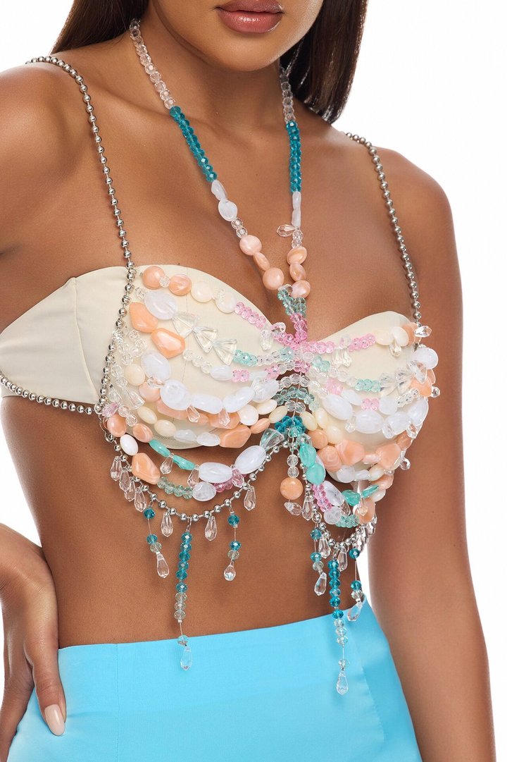 Sunset Siren Gemstone Skirt Set - Multi Color
