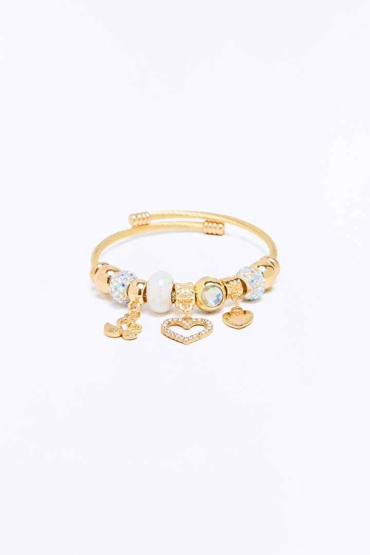 Tokens Of Love Charm Bracelet - Gold