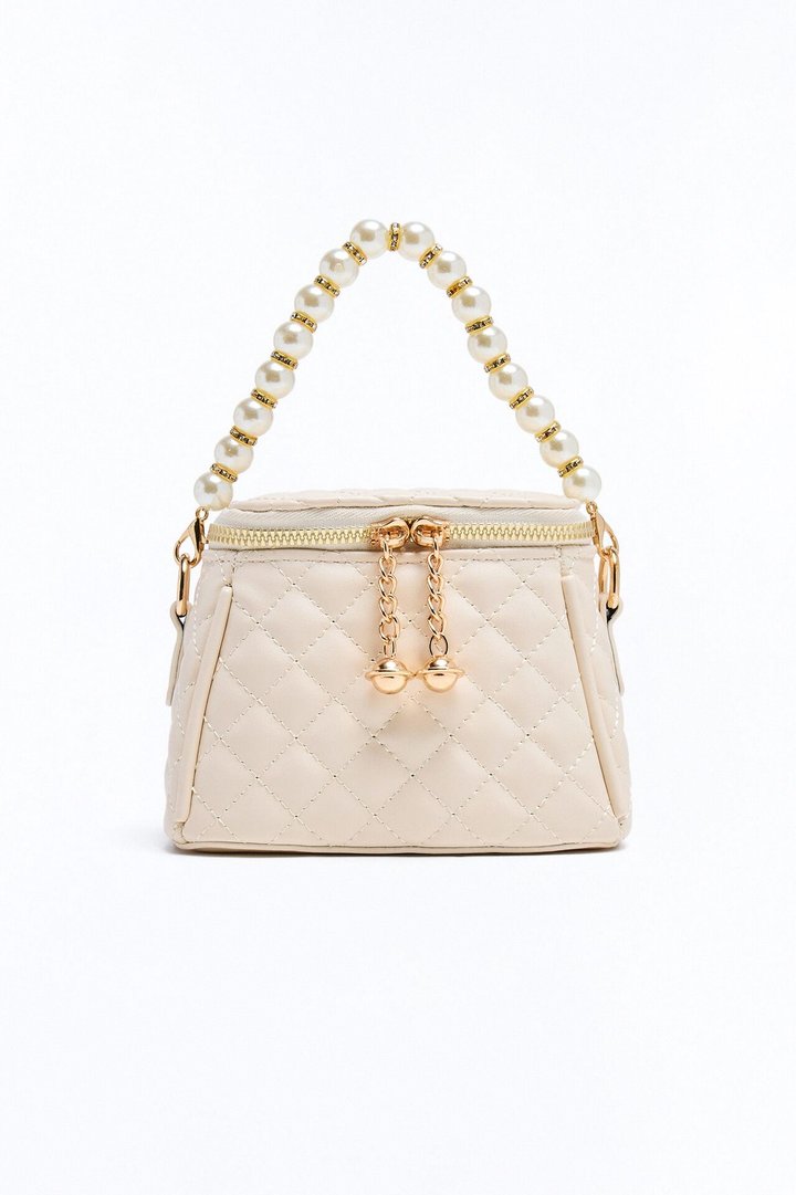 Gentle Soul Faux Leather Crossbody Bag - Ivory