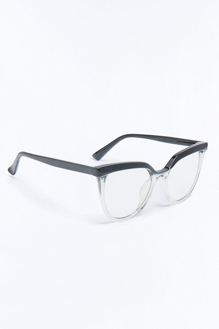 Clear As Day Blue Light Glasses - Black/combo