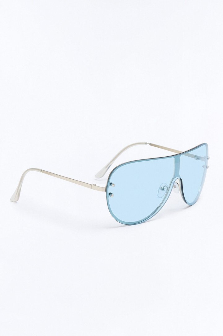 Straight To The Point Sunglasses - Blue