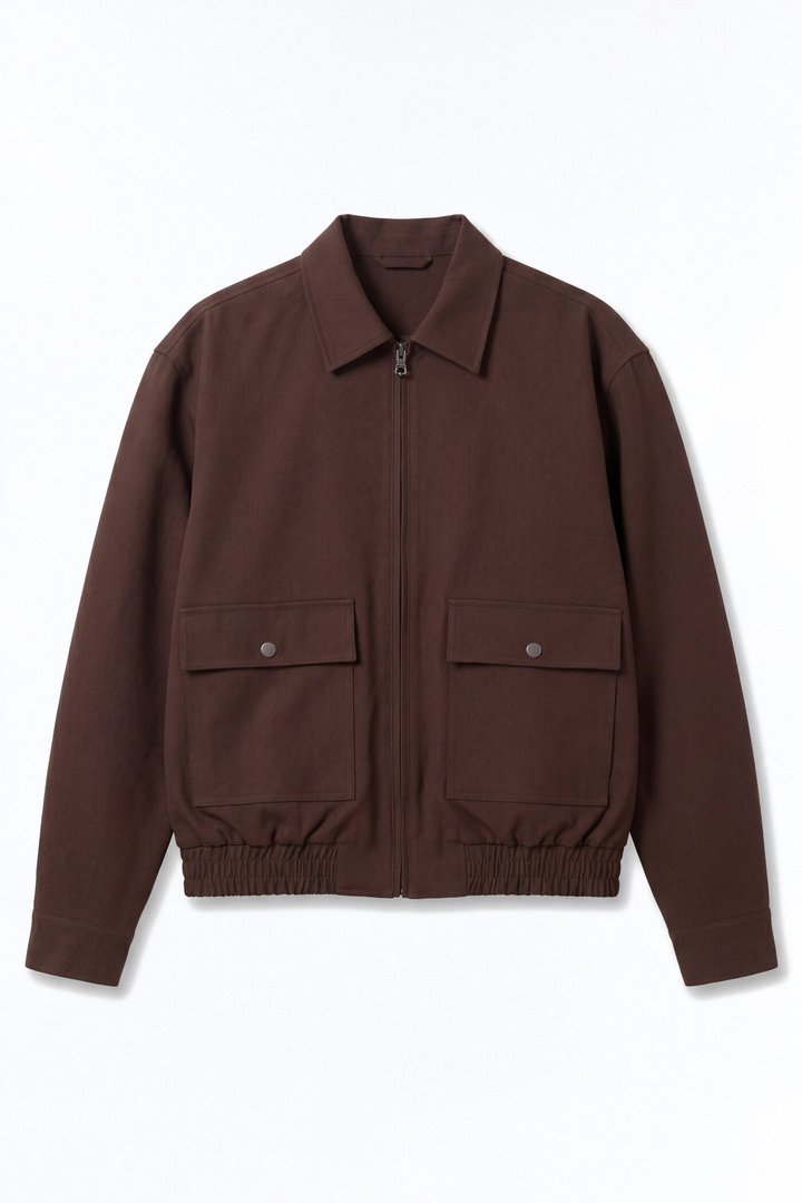 Modern Essential Jacket - Chocolate