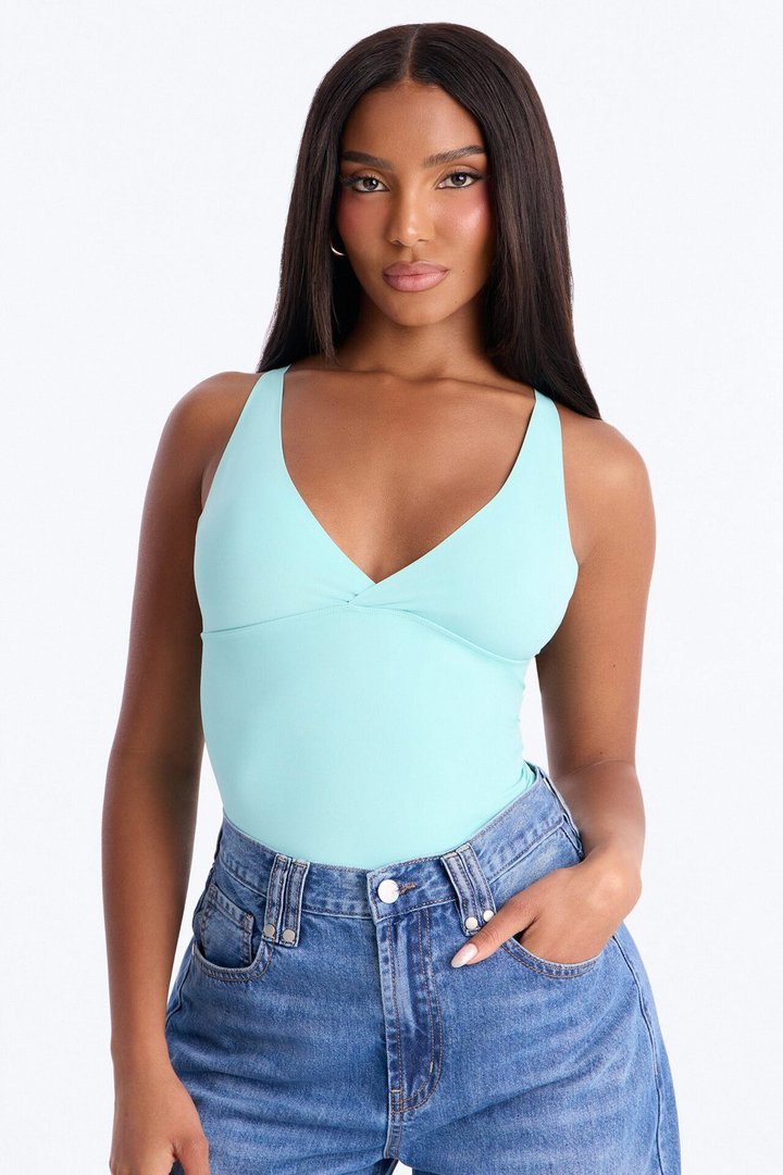 Yara Seamless Bodysuit - Blue