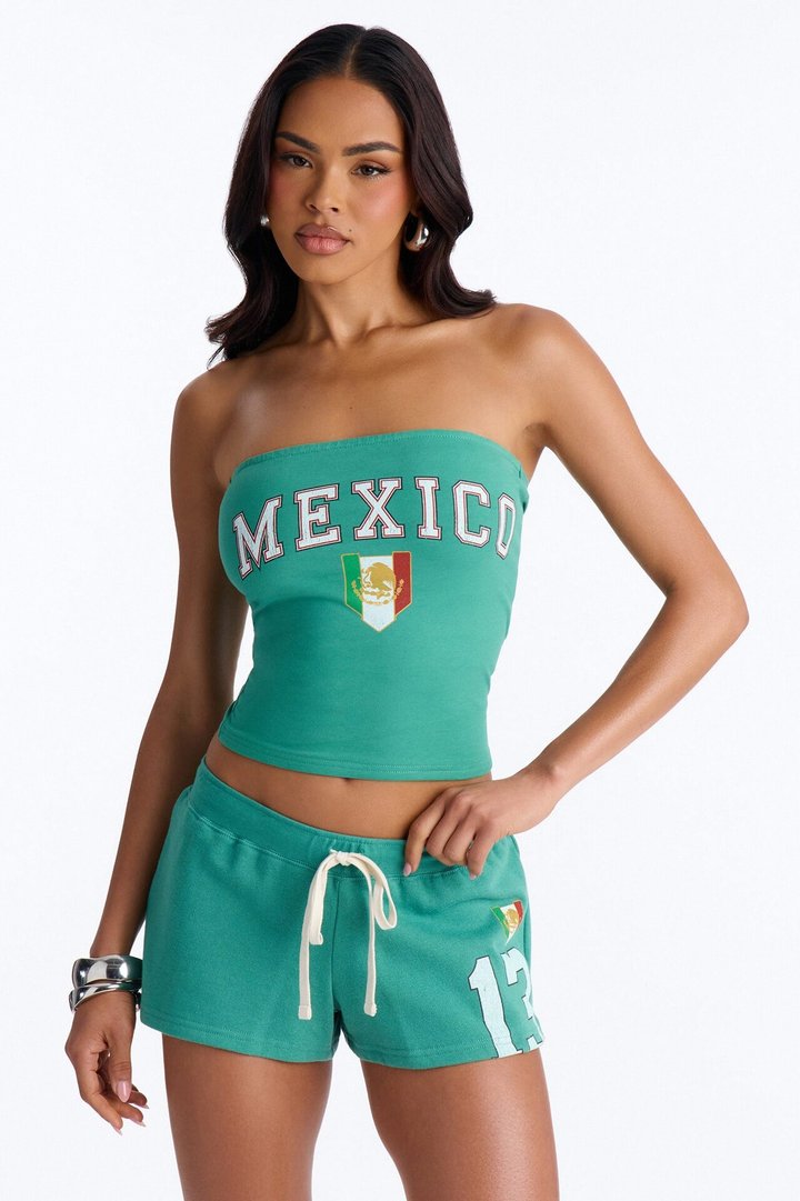 Mexico Tube Top - Green