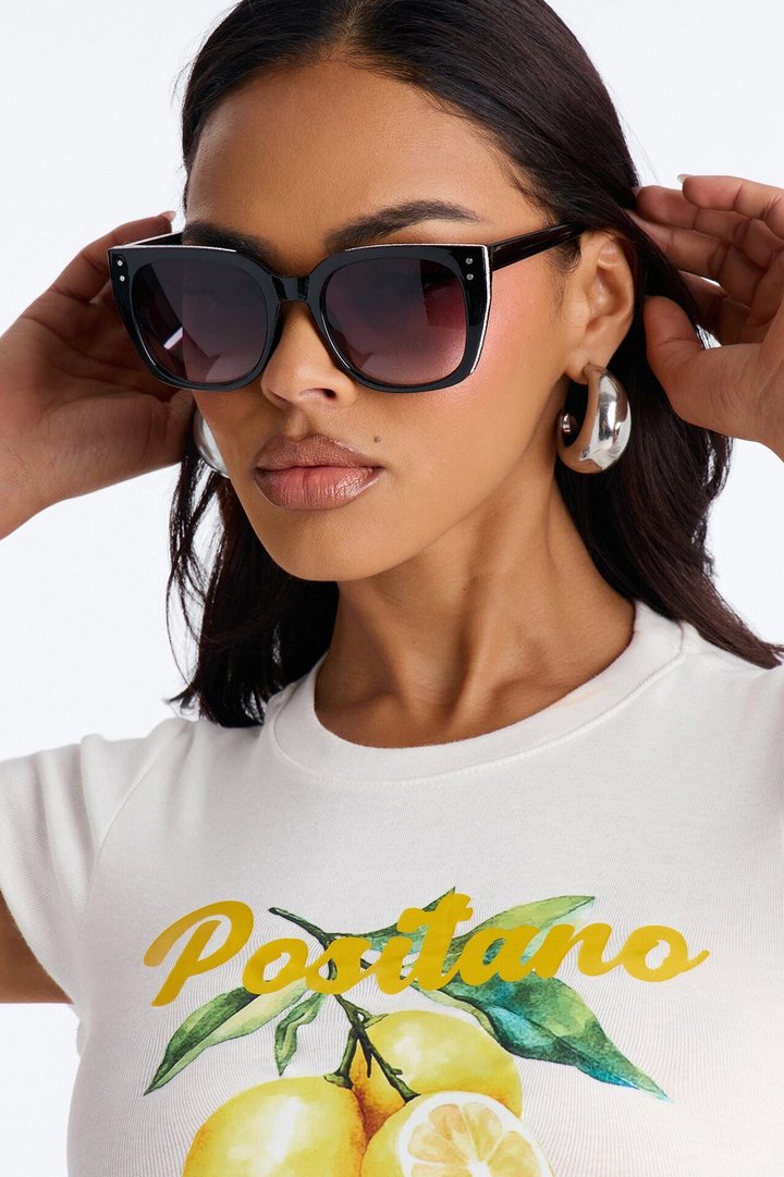 Carefree Summer Sunglasses - Black