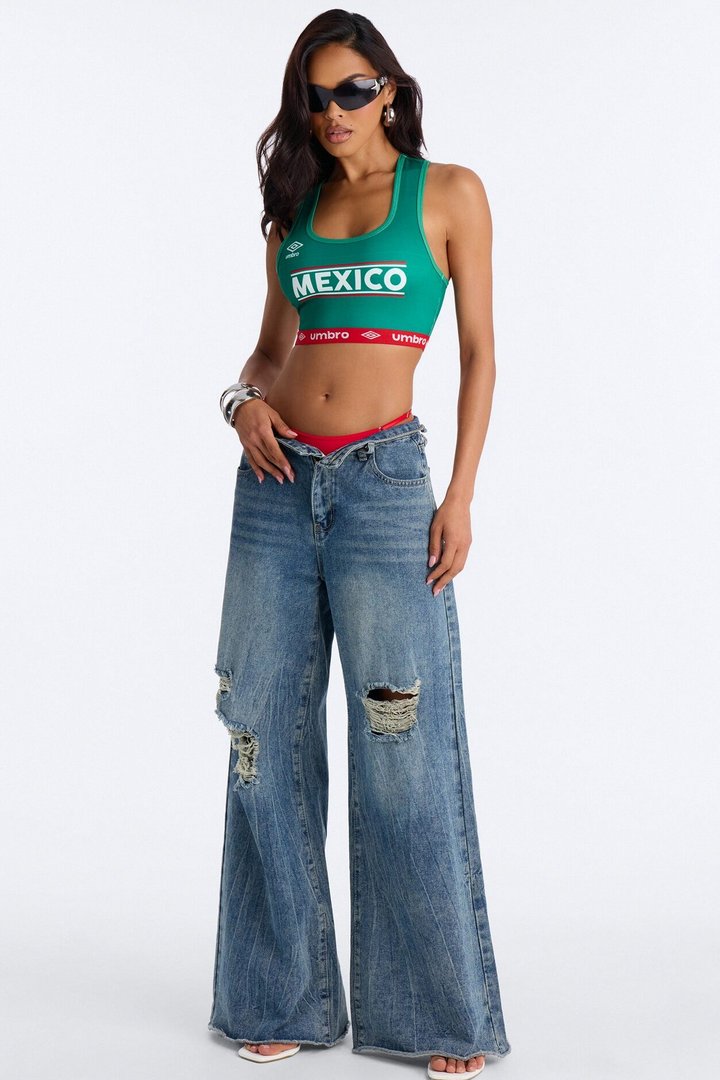 Umbro Mexico Sports Tank Top - Green