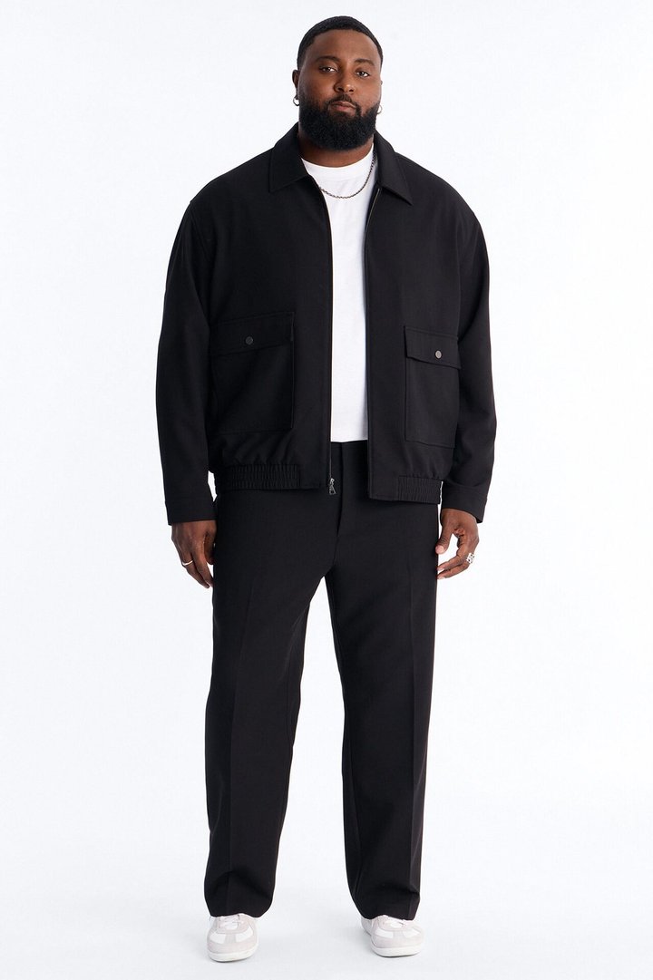 Modern Essential Jacket - Black