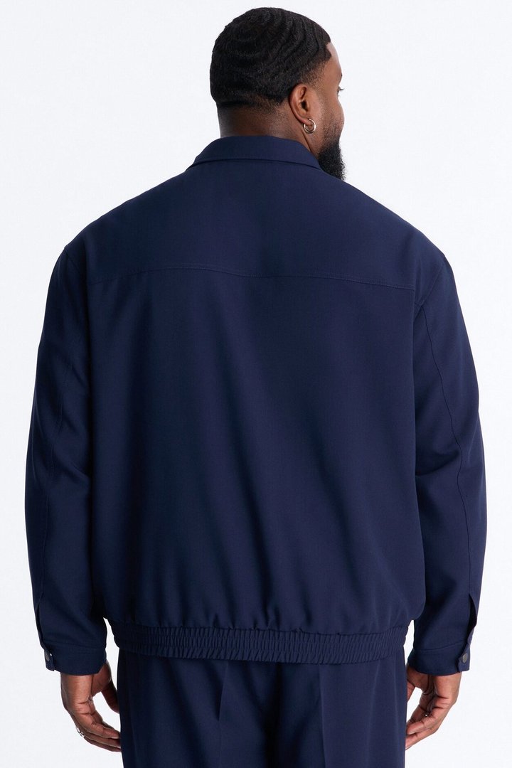 Modern Essential Jacket - Navy
