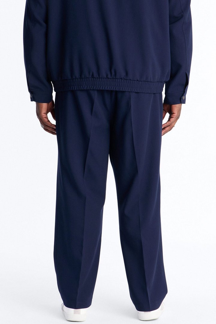 Modern Essential Straight Trouser - Navy
