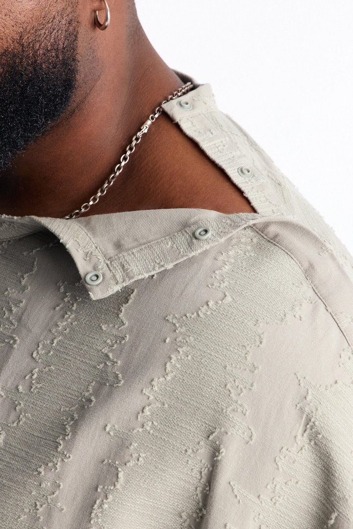 Relaxed Sands Of Time Sleeveless Tee - Sage