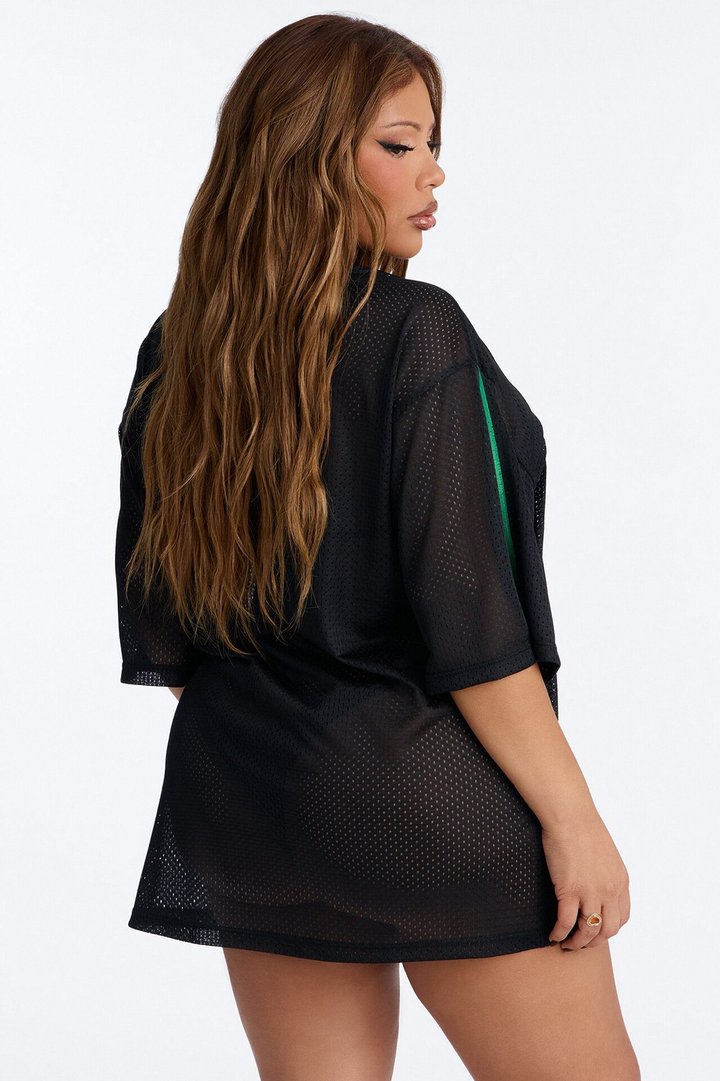 Mexico Lace Jersey - Black