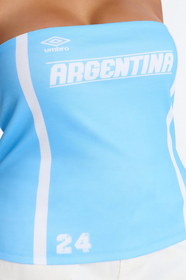 Umbro Argentina Tube Top - Blue