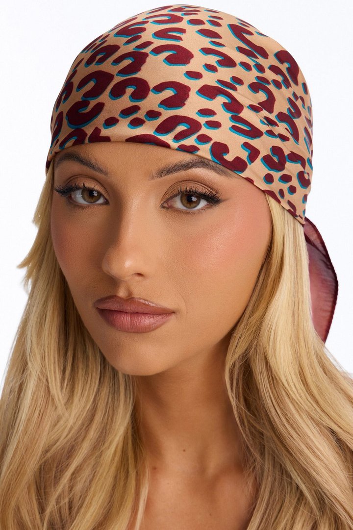 Wild Heart Hunter Head Scarf - Brown/combo