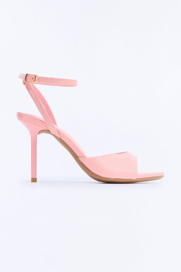 Sparky Patent Stiletto Heels - Pink
