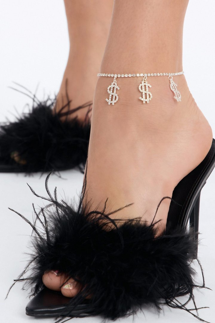 Hustling Everyday Anklet - Silver