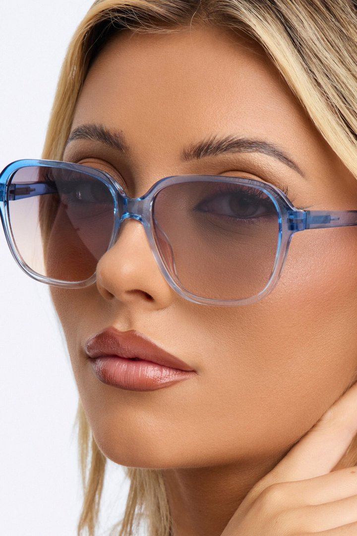 Summer Vacation Sunglasses - Blue/combo