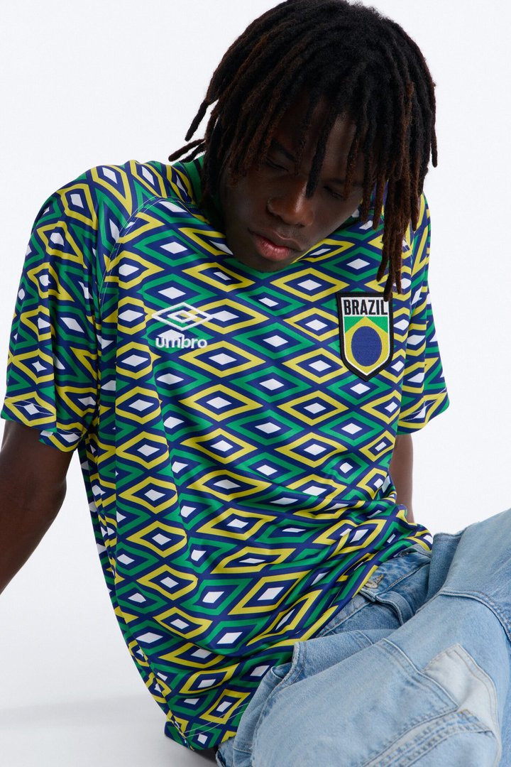 Umbro Brazil Soccer Jersey - Green