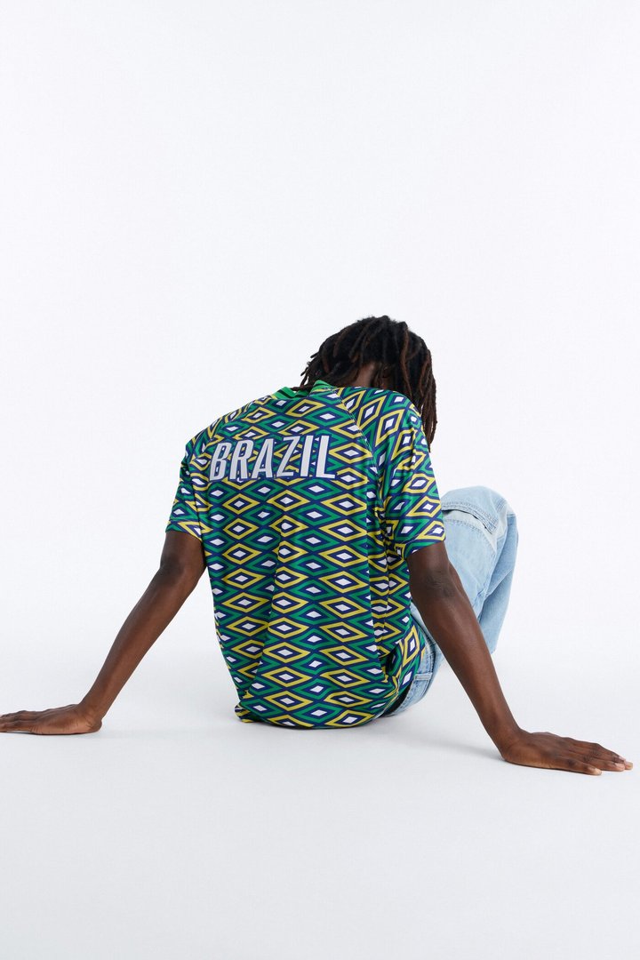 Umbro Brazil Soccer Jersey - Green