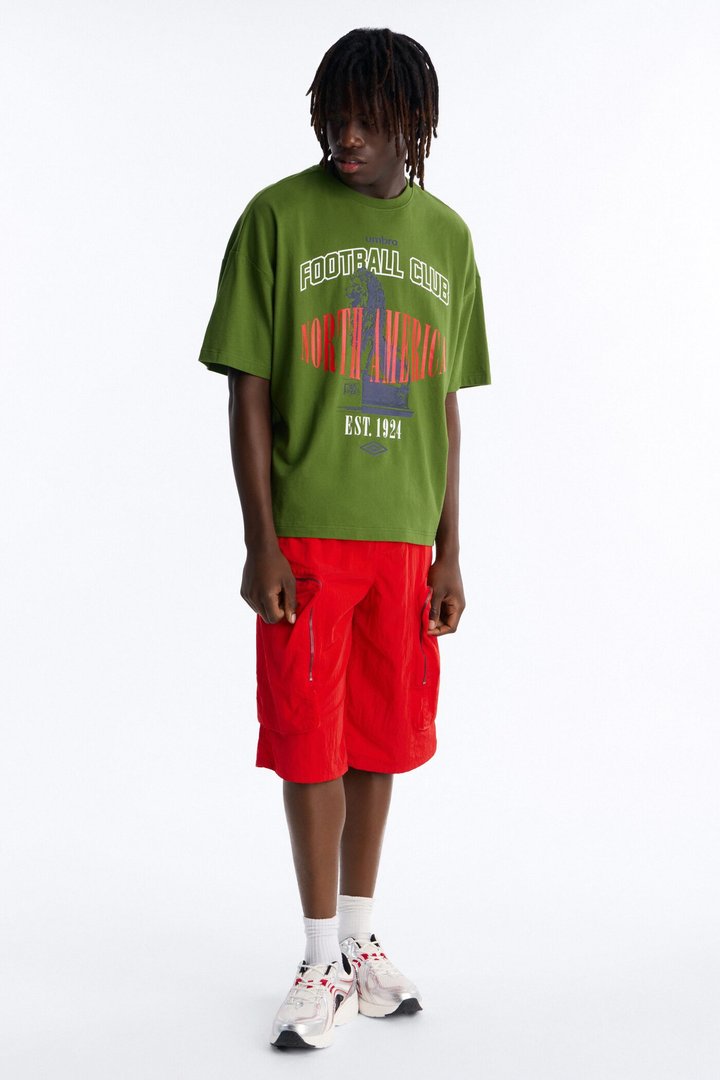 Umbro Football Club North America 2026 Short Sleeve Tee - Green