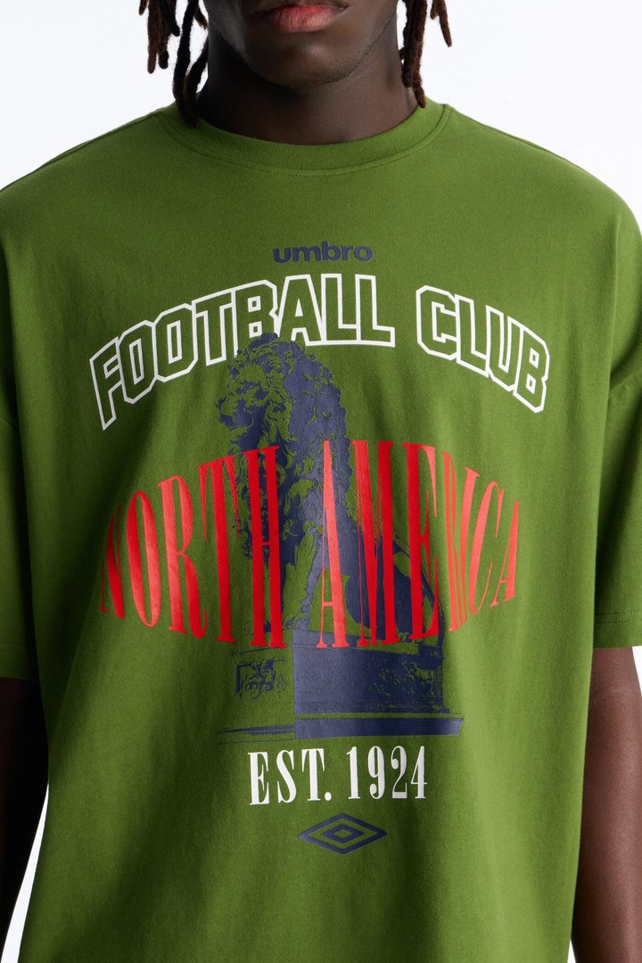 Umbro Football Club North America 2026 Short Sleeve Tee - Green