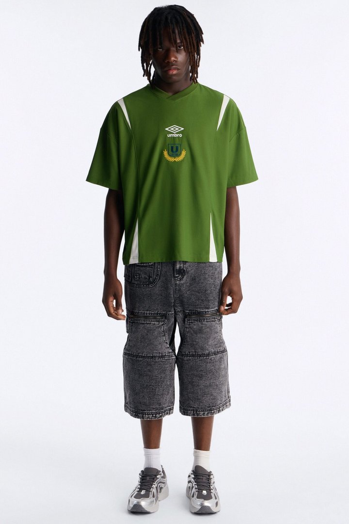 Umbro Paneled Soccer Jersey - Green