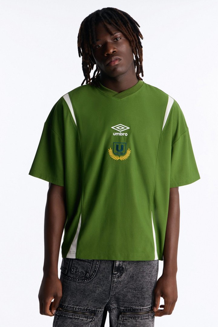 Umbro Paneled Soccer Jersey - Green