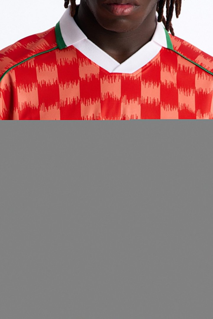 Umbro Portugal Collar Soccer Jersey - Red