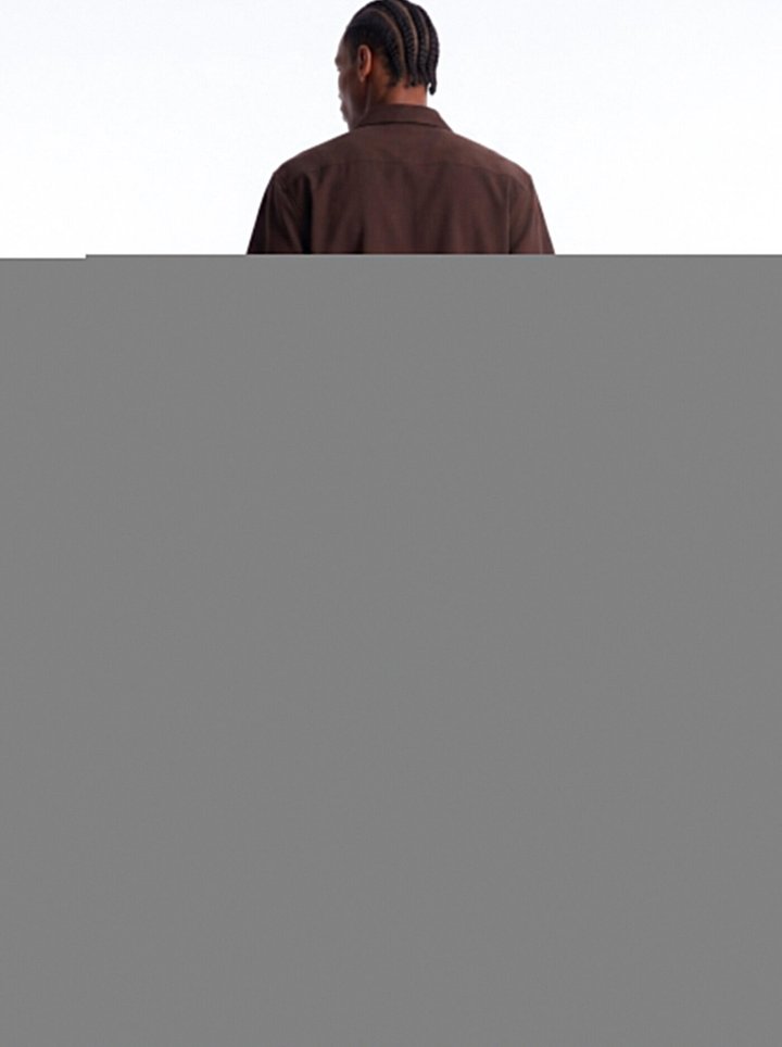 Modern Essential Straight Trouser - Chocolate