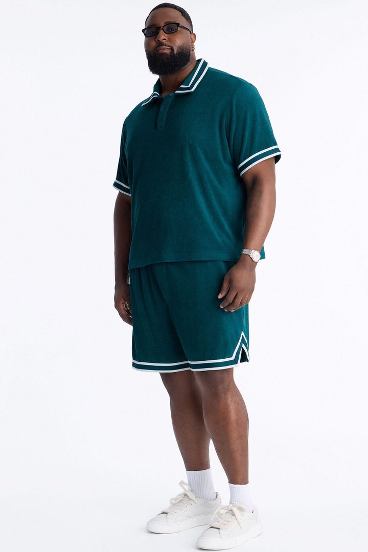 Classic Terry Cloth Short - Teal