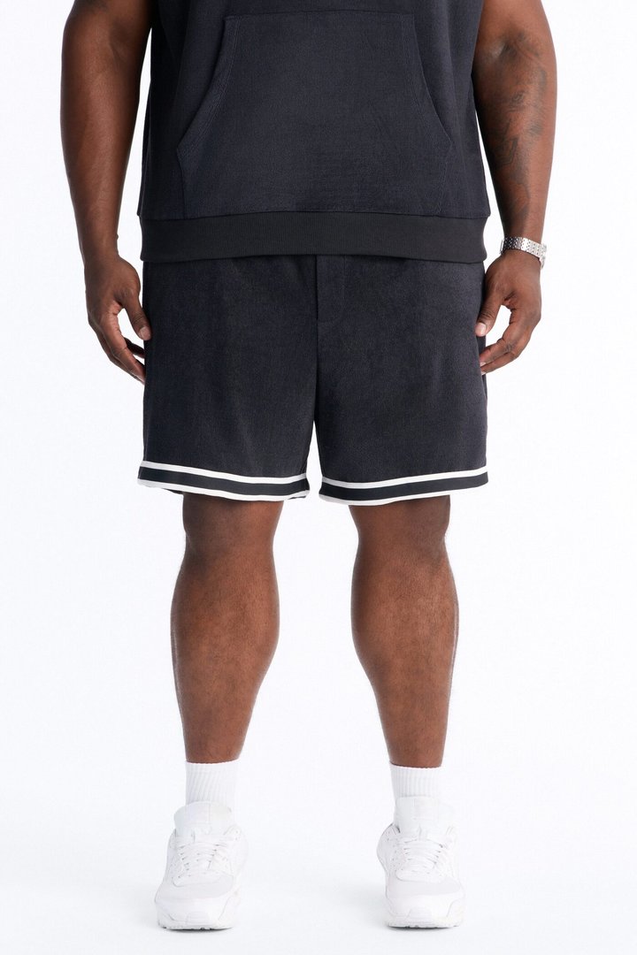 Classic Terry Cloth Short - Black