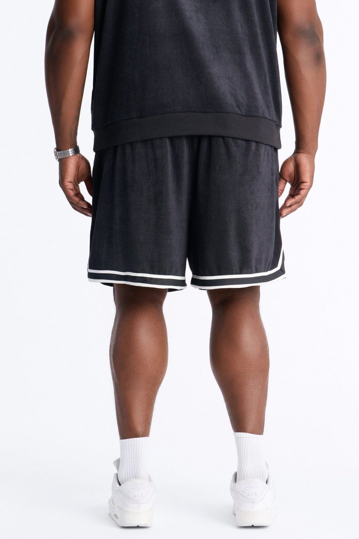 Classic Terry Cloth Short - Black