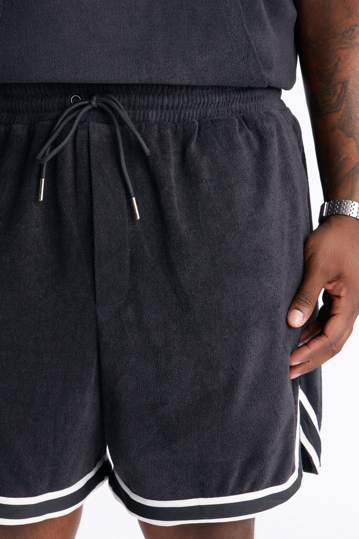 Classic Terry Cloth Short - Black