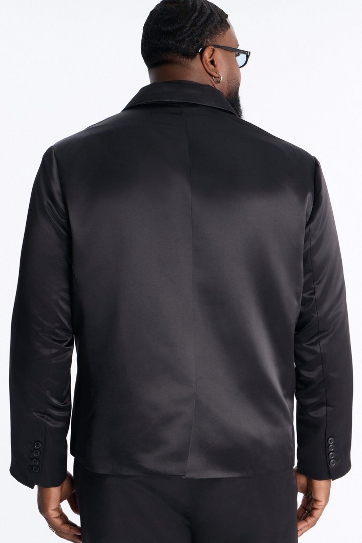 Regal All Over Brooch Single Breasted Blazer - Black