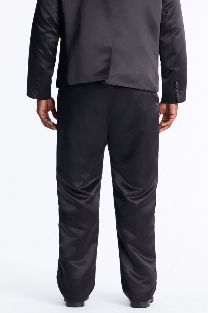 Regal All Over Brooch Relaxed Trouser - Black