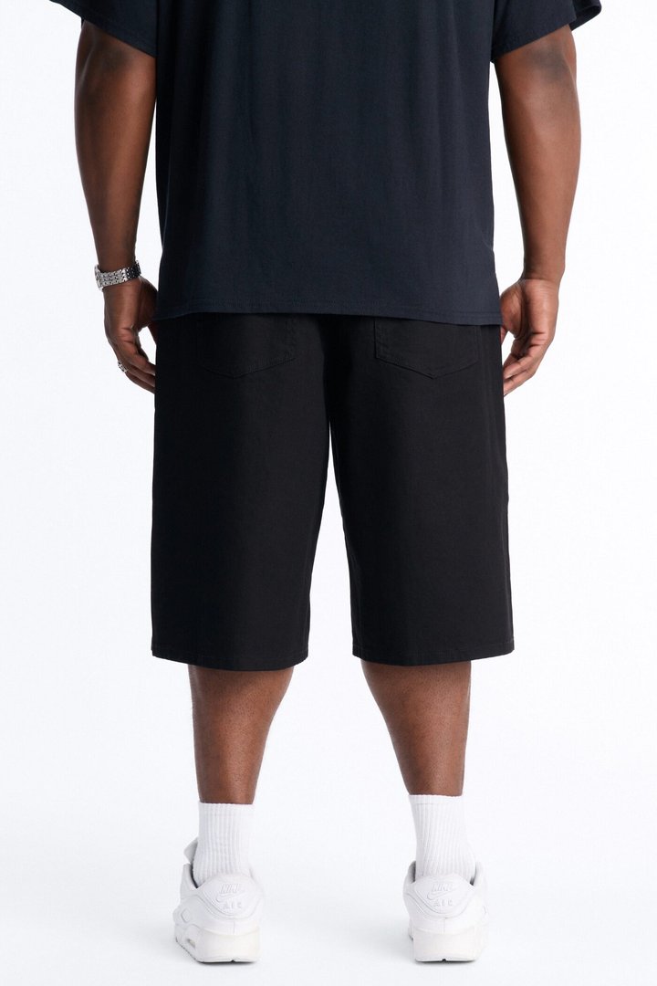 Cornell Baggy Denim Short - Black