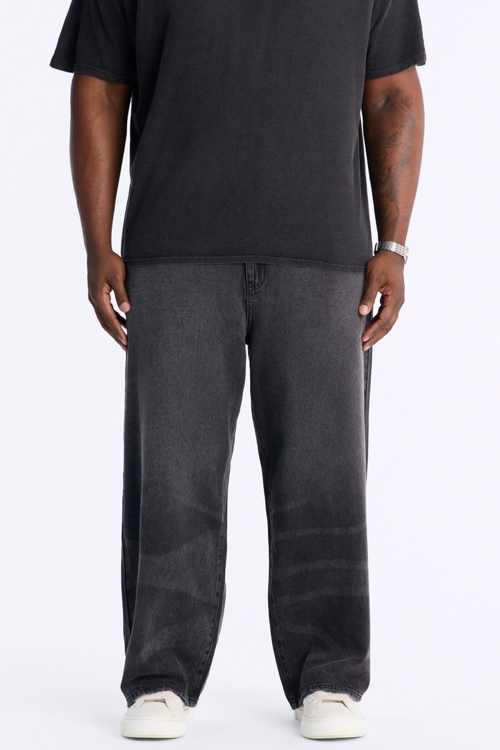 The Collective Baggy Jeans - Black