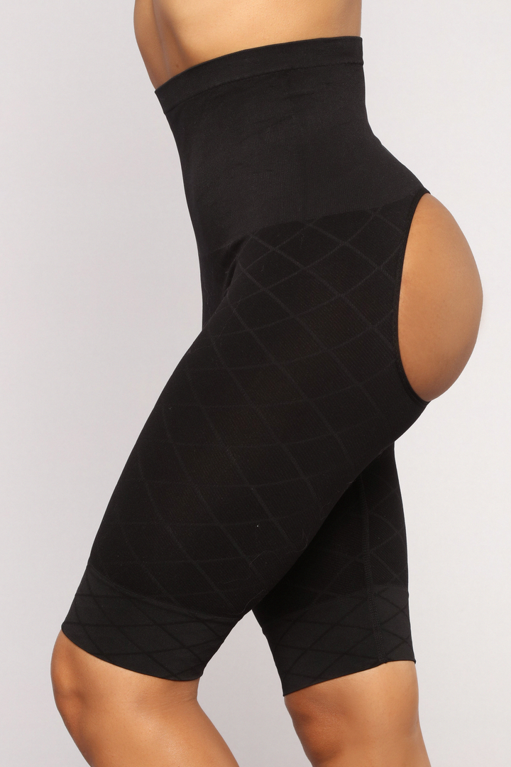 Bigger Dreams Butt Lifter Shorts - Black