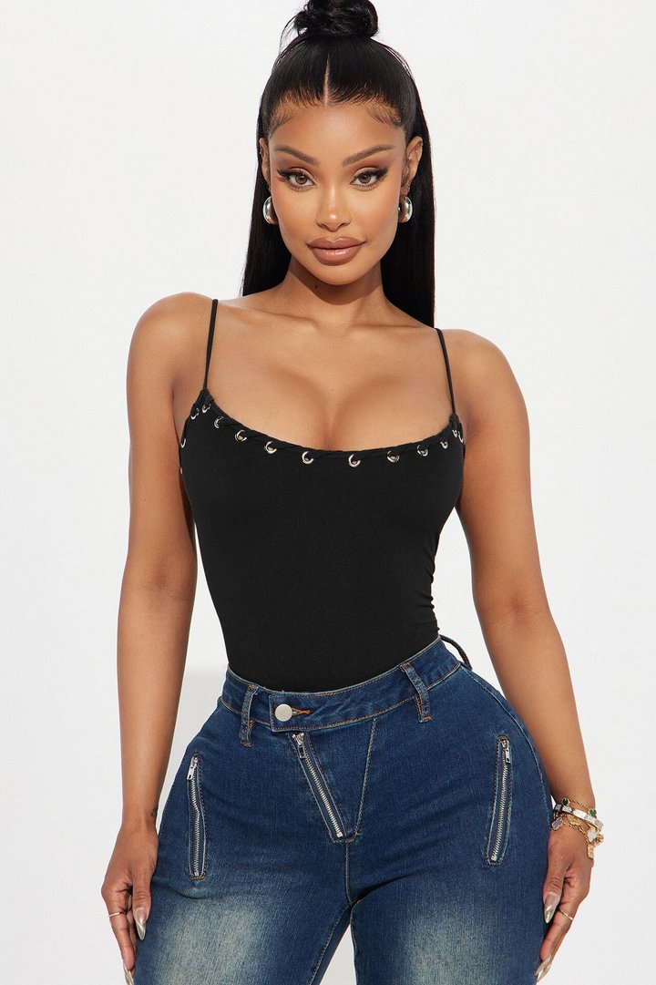 Tamara Seamless Bodysuit - Black