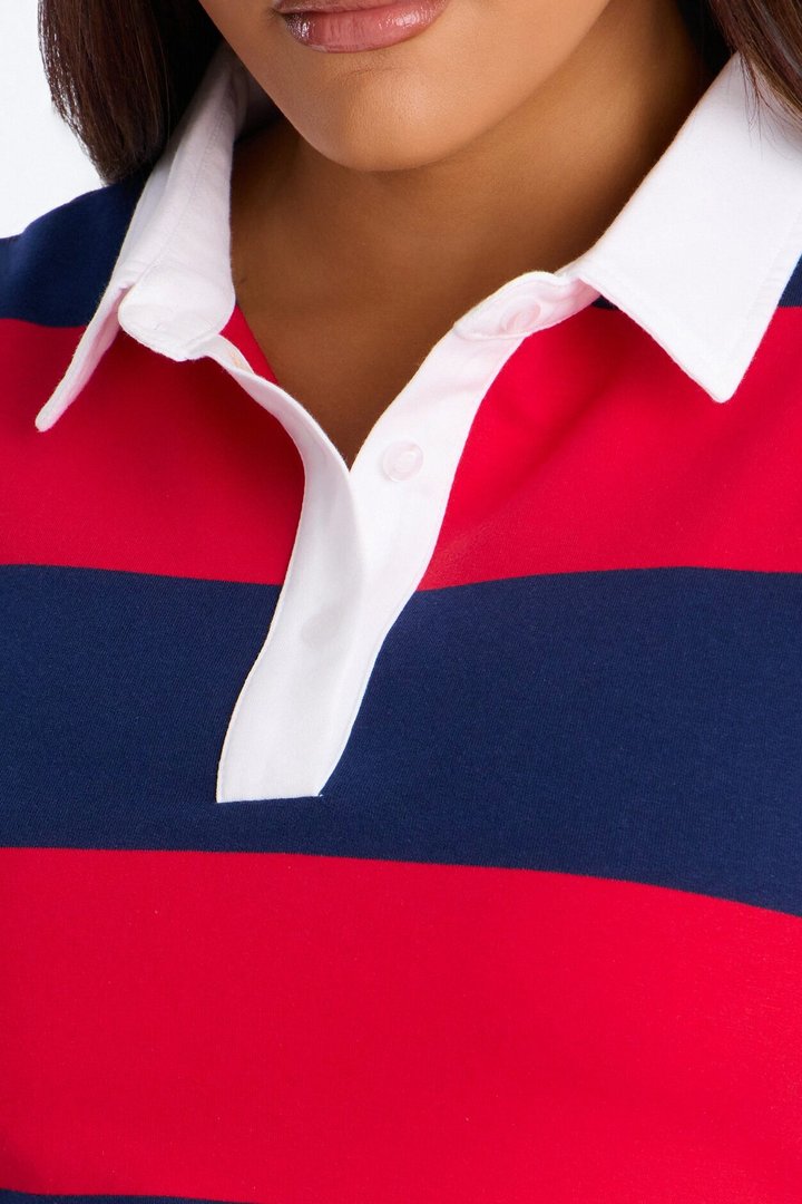 Sporty Era Polo Shirt - Red/combo