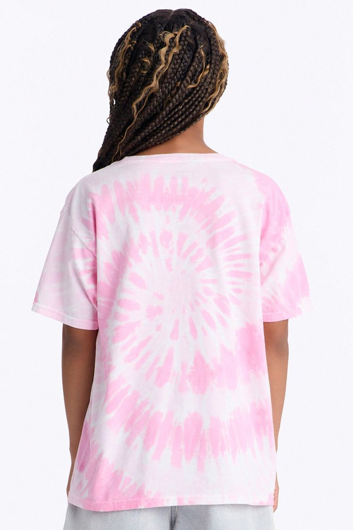 Mini Lisa Simpson Like Whatever Short Sleeve Tee - Pink/combo