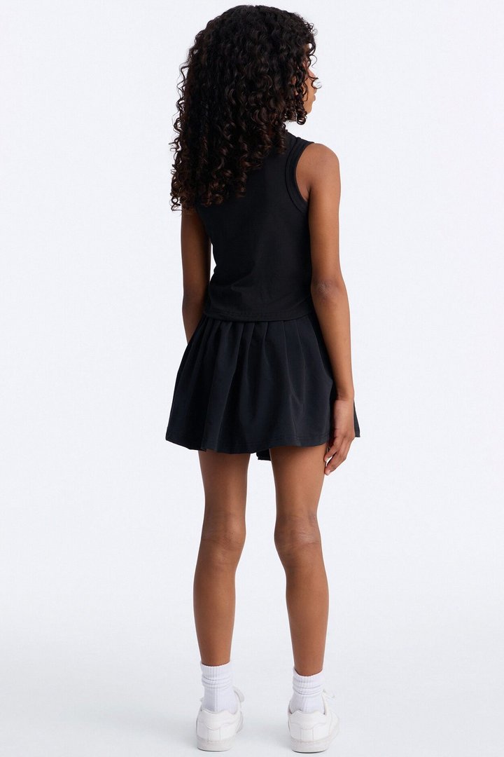 Mini Keeping Score Active Skort Set - Black
