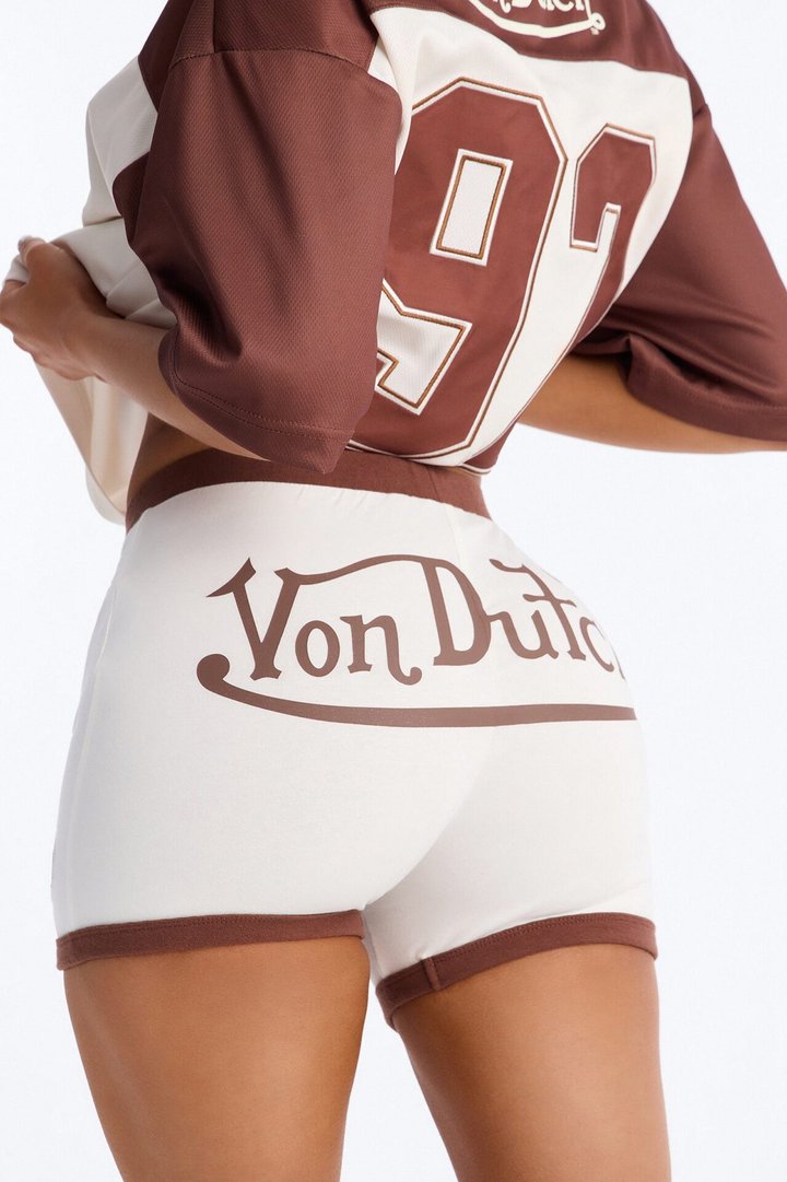 Von Dutch 92 Shorts - Cream/combo