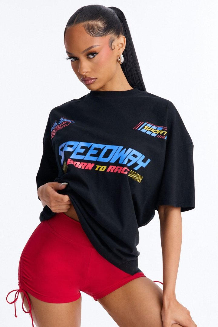 Speedway Motion T-Shirt - Black